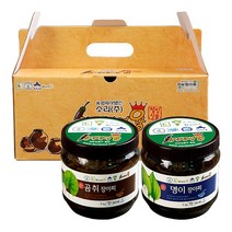 장아찌 2종선물세트 명이1kg+곰취1kg, 없음