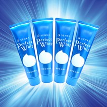 휴대용 미니 쎈카 센카 폼 클렌징 폼 40g 퍼팩트휩 여행용 수영 헬스 찜질방 후 클렌징폼, 4개