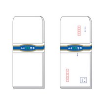 이화 규격봉투 A4 80g 인쇄 무지 편지봉투 서류 봉투, 인쇄유