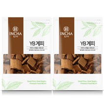인차 YB계피 (껍질제거) 시나몬 계피 육계, 300g, 2개