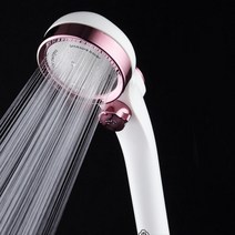 미용실 미세분사 수압조절 물절약 샤워기 두피마사지, 핑크