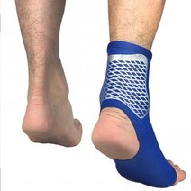 발목 보호 장비 부상 방지 강화 염좌 대 발 지원 붕대 아킬레스 건 스트랩 대, 푸른, l, 1개