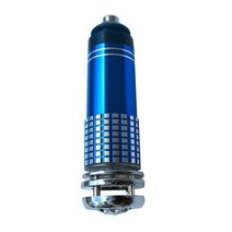 차량용 공기청정기 12v 미니 자동차 auto car fresh air anion ionifier oxygen bar 오존 ionizer 클리너 차량, 푸른