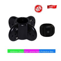 내시경카메라 내시경귀이개 배관내시경카메라 23mm 파이프 헤드 가이드 휠 용 40mm 80mm 배수 하수관 검사 용 보호 스키드 abs