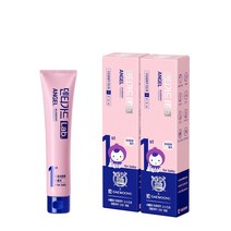 [대웅제약] 덴티가드랩 엔젤 아기 불소 치약 2개(80g*2)