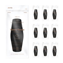 [꼼마꼼마] 어린이마스크 KF94 소형 3매X10set(30매)(8color), 05. KF94 소형 검정색 3매X10set(30매)