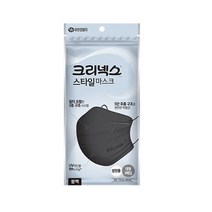 크리넥스 스타일 블랙마스크 대형, 20팩, 3개입