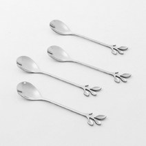 스텐 티스푼 4P세트 디저트 수저 케잌 스푼