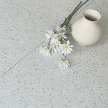 도든 접착식 데코타일 바닥 타일 50cm 낱장, 점착, 테라조_오트밀크림(D1)
