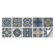 그라우트크리스탈 타일 자체 접착 3D 벽 스티커 주방 벽지 벽화 방수 거실 욕실 장식, 09 HT29_03 20cmX20cmX10pcs