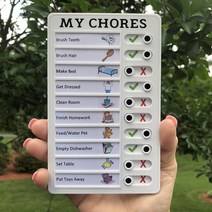 투두리스트 todolist 밀어서 스케줄 체크 메모보드 계획표 플래너 판 스터디플랜 my chores, 1
