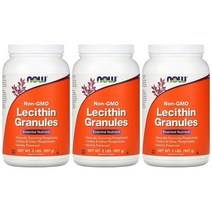 2 1 나우푸드 대두 레시틴 과립 907g 포스파티딜 콜린 이노시톨 lecithin, 1개, 기본