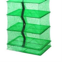 그린 다용도 3단 생선건조망 대 45x45x65 고추 야채 식품, 랜덤색상