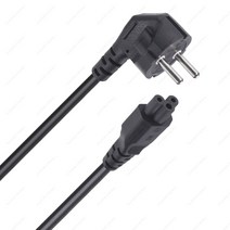 동양전자산업 3구크로바 파워케이블 노트북 노트북파워선 전원선, 1개, 1.8m