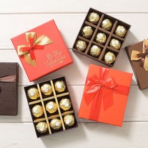 사각리본 페레로로쉐(T9) 수능선물 합격기원 초콜릿, 사각리본 페레로(T9)