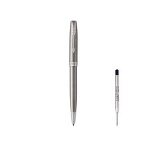 파카 소네트 스텐레스 스틸 CT 볼펜 + 볼펜심 기프트세트, 1세트