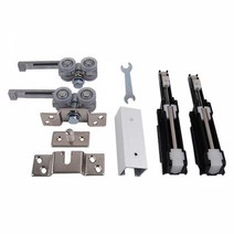 MDG1530 슬라이딩 도어 부속 댐핑 슬라이드 세트 4R33 양방향 (인테리어철물/인터넷철물점/온라인철물점/철물점)