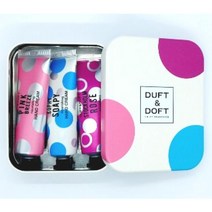 더프트앤도프트 베스트 핸드크림 25ml x 3종 틴케이스 선물 세트, 6세트