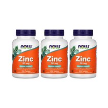 나우푸드 아연 50mg 타블렛, 250정, 3개