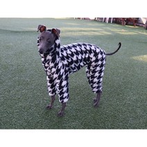 핸드멍 나만봐라보아 올인원 아이쥐옷 이탈리안그레이하운드옷, 브라운