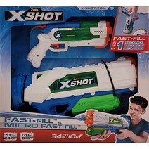 ZURU X-SHOT(엑스샷) 워터건 콤보세트 (사용연령 : 3세이상)