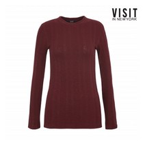비지트인뉴욕 VISIT IN NEWYORK 무지 골지 티셔츠(VV9LT50)