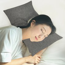 집콕 잘자U 경추베개 옆으로도 편한 목디스크 일자목 거북목베개, 바이오비드폼, 그레이