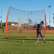 울타리형 야구용품 배팅 힙턴연습기 야구배트 타격연습 그물망 투구 타격, 4x9ft 확장 그물 1.2x2.75m