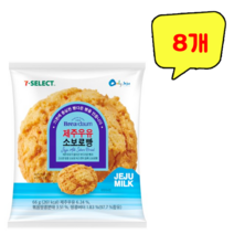 브레다움 제주우유 소보로빵, 8개, 66g
