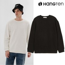 행텐 남성 와플 텍스쳐드 맨투맨-AE9R303121505