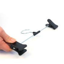 에이치케이테크 NEW국내산 튼튼 바지걸이, 블랙, 30개