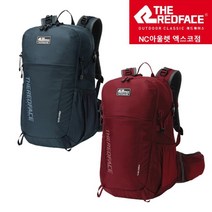 레드페이스 남여공용 레인 커버내장 28L 다양한 수납공간으로 수납 용이한 야외 활동과 당일 산행용 배낭, 네이비