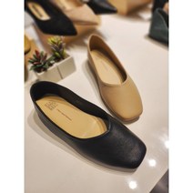 럽썸 80536a v컷 베이직 기본 플랫 (2컬러 2CM굽)