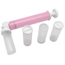 모나카깍지 앙금 플라워 벚꽃 깍지 짤주머니 베이킹 재료 생과자 수단 케이크 수동 에어 브러시 스프레이 건 장식 스프레이 착색 빵 굽기 장식 컵 케이크 디저트 부엌, 분홍색