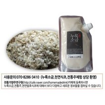 천연발효 누룩소금장(파우치) 무설탕/무주정 발효플러스 국내산쌀누룩사용 시오코지, 3팩, 300g