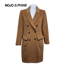모조에스핀 기본로고 데일리 모직 코트 44
