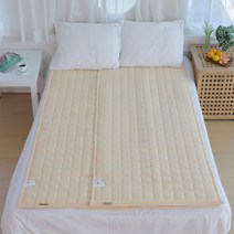 일월 본디아 탄소매트 100% 안심, 베이지, 더블(140×180cm)