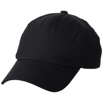 BOSS 남성용 면 트윌 혼방 로고 모자 슬레이트 블루, One Size, Coal
