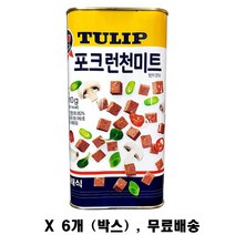 튤립푸드 런천 미트 햄통조림, 1810g, 6개