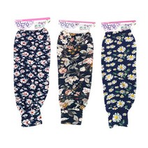 꽃무늬까슬이쿨토시(3종) 여름토시 작업토시 농어촌토시 팔보호 자외선차단 햇빛차단, 여성프리, 색상랜덤(3종)