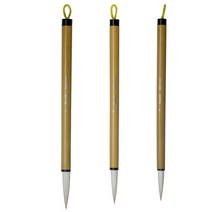서예붓 동양화 붓글씨 세필 붓펜 필방 수채화 화홍브러쉬 1PC BMT-102 고품질 염소 머리 나무 손잡이 수채, 04 3PCS