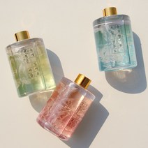 플렌느 인테리어 방향제 대용량 프리저브드 디퓨저 선물세트 500ml 2개 + 스틱 20p, 아쿠아키스, 다우니코튼