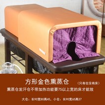 온열돔 돔사우나 찜질기 허리 배 기구 전기 복부 주열기 기구, 스퀘어 골드 훈증실