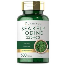 [칼라일] 씨 켈프 아이오딘 요오드 500정 Carlyle Sea Kelp Iodine
