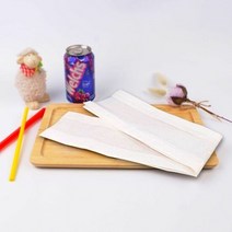 백색바게트 창봉투 무지 100개, 단품
