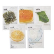 Abib 아비브 약산성 pH 시트 마스크 부활초 핏 10매, 상세페이지 참조