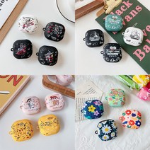 삼성 갤럭시 버즈2/버즈프로/버즈라이브 귀여운 24종 캐릭터 토끼 베어 스폰지/별가사리 키링 젤리 케이스, mgb0064 토끼소녀, 버즈2_프로_라이브