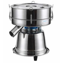 스테인리스 전동 채반 채반기 거름채 분리기 채분기, 1개의스크린 직경40cm (커버없음)220V