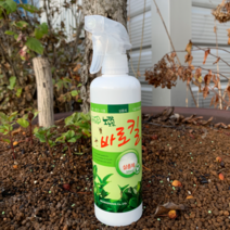 아시아종묘 살충제 바로킬 (500ml) 노깍지 노진드기 적환무 전용 살충제, 1개