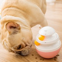 강아지 노즈워크 장난감 고양이 먹이퍼즐, 1개, 핑크